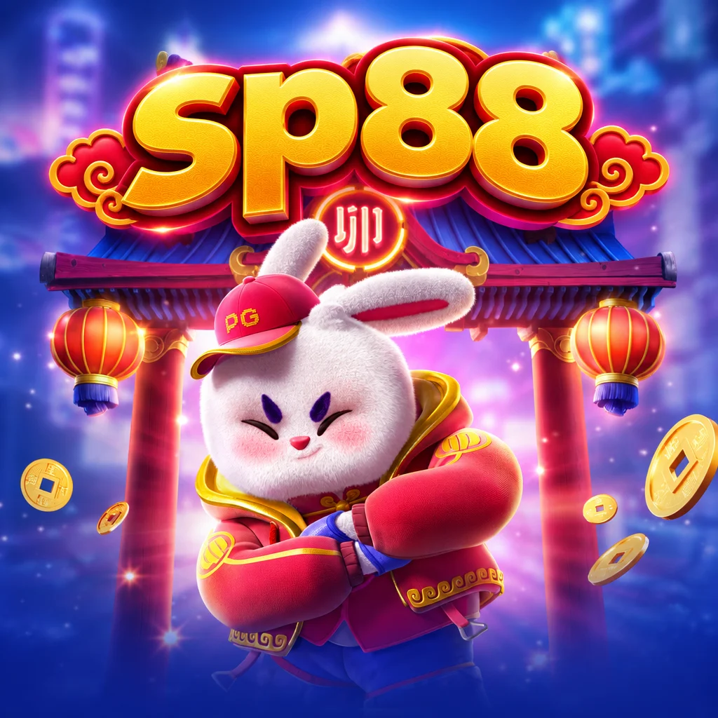 sp88 menampilkan karakter kelinci keberuntungan dengan busana modern dalam game Fortune Rabbit